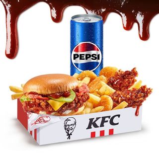 Box Meal Glassata Kentucky BBQ&Bacon