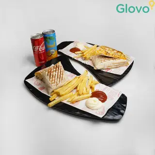 Menu Duo Tacos Poulet Moyen