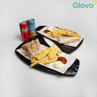 Menu Duo Tacos Poulet Moyen