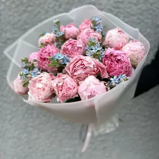Bukiet "Peoniowy Raj"