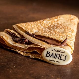 Crêpes con crema al Fondente