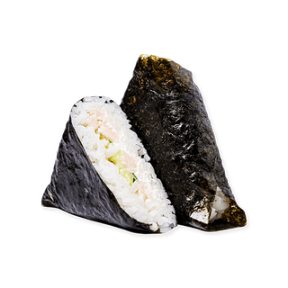 Онигири с копченой курицей