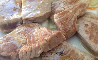 Plato De Filetes De Atún