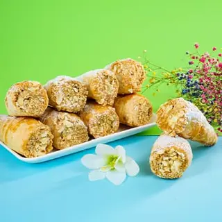 Пирожное "Трубочки Крем - брюле" (450г)