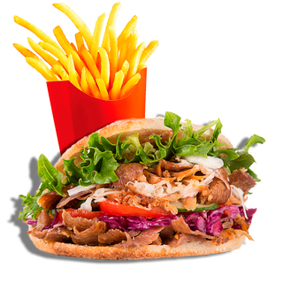 Menú Döner Kebab XXL
