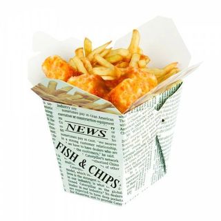 Fish & chips mega box (porcja dla 2 - 3 osób)