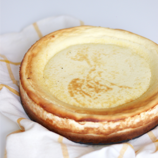 Tarta de queso sin gluten y sin azúcar