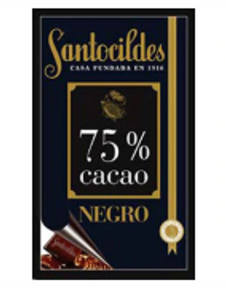 Chocolate 75% Negro