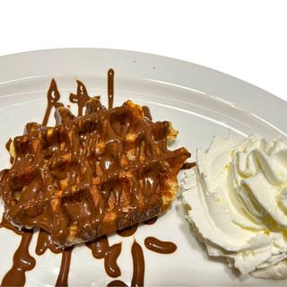 Goffre con Nocilla y Nata