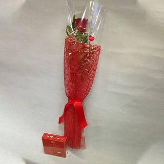 1 Rosa con bombones