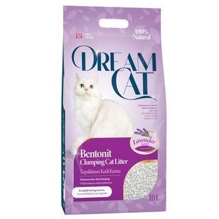 DREAM CAT Lavander grudvajući mineralni posip za mačke, s mirisom, 10L (KOD LDDC-1004)