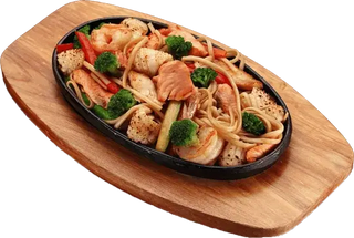 Noodles Udon cu fructe de mare