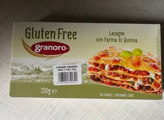Lasagne Gluten Free Granoro 250Gr