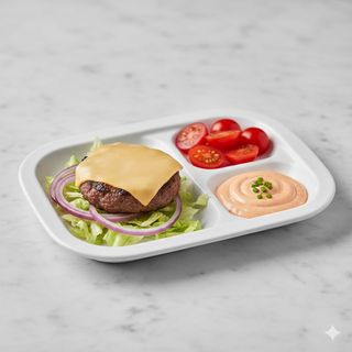 Plato Infantil Sin Bebida