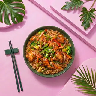 Wok Orez Pui Sos Roze