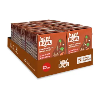 Dog Heroes Beef Bowl Dispensa 12 X 390g - Formato Convenienza