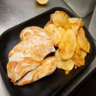 Pit de pollastre de corral a la planxa