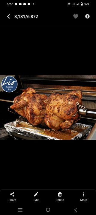 2 Pollo A L’Ast Entero Con Con Con (Ensaladas Verde) Con 2L Cocacola Con Vino