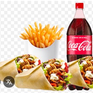 Offer 3 Durum Chicken or beef with Cole 2L o sprite 2L