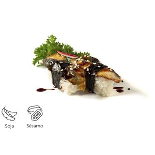 117.- Nigiri de anguila  (2 Pzs.)