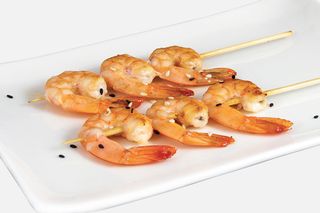 Spiedini di gamberi (4 pezzi)