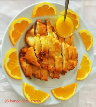 Galinha com laranja