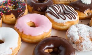 Ciambella con fragola