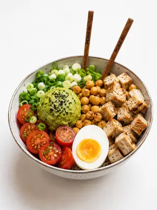 High Protein Chicken Poke
