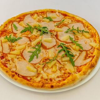 Піца Курка з ананасом (490г)