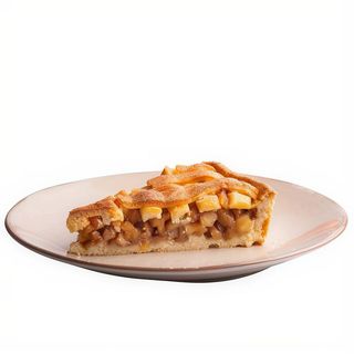 Tarta de manzana con toffe