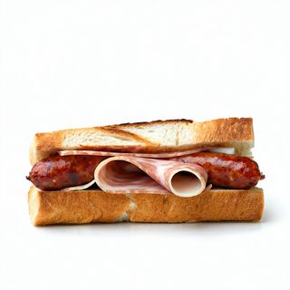 B30-Bocadillo De Salchichón Ibérico