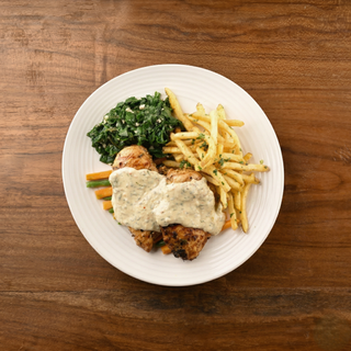 CHEESY HERBED MOZARELLA CHICKEN