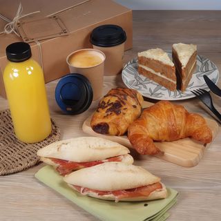 Caja Para Dos De Desayuno Y Merienda