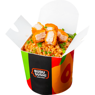 Рис з куркою в китайському соусі (360г)