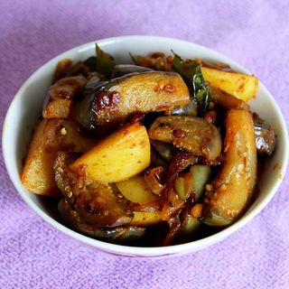 Brinjal Potatoes