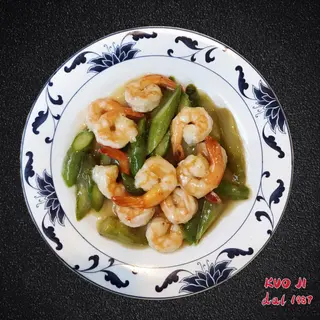 51a  -Gamberetti con asparagi