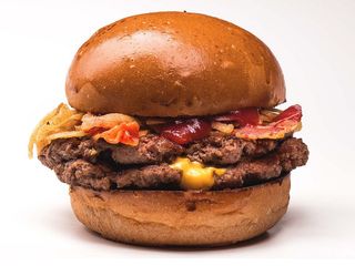 Bacon Onion Double Smashburger (220g)