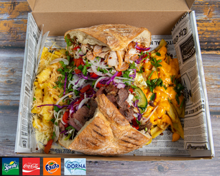 platou doner 2 persoane pui + bautura