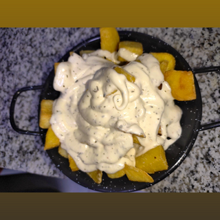 Patatas alioli 