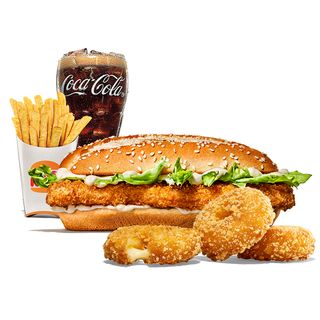 Chicken Royale Meal + 3 pcs Gouda Rings