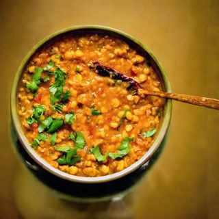 Curry di lenticchie rosse