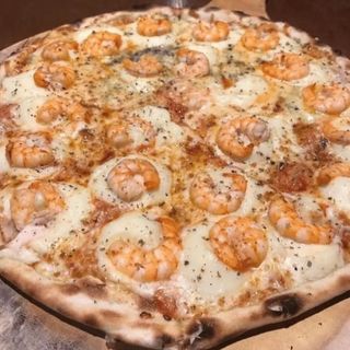 Pizza de camarão