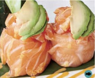 148. Salmone avocado - 2 pezzi