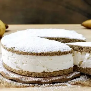 Ricotta e pera