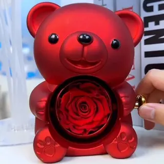 ORSETTO CON ROSA