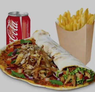 Menú Kebab Pan Lahmacun Pollo