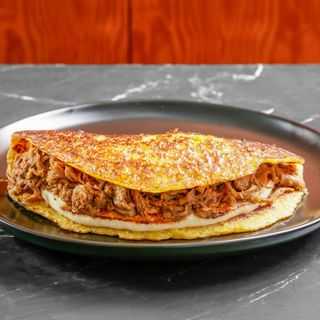 Cachapa de Carne desmechada