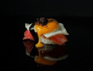 Nigiri Atún Rojo Y H. Codorniz Fusión