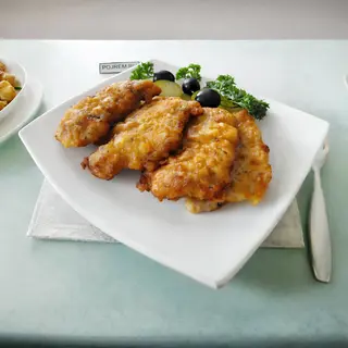 Відбивна свиняча з соусом (100/50г)