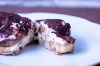 Tiramisú Casero